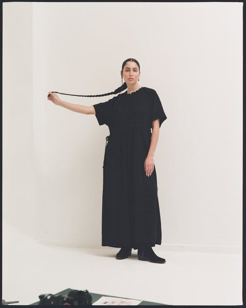 PRE-ORDER Nerio Dress in Black