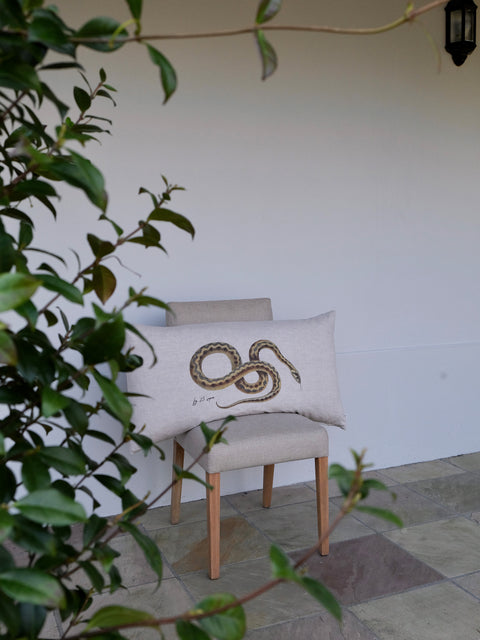 Single Serpent Scatter Cushion