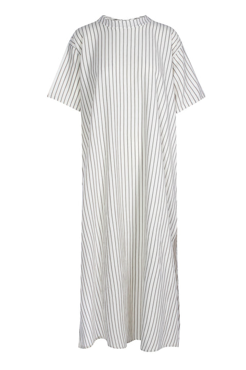 Theia Dress in Stripe