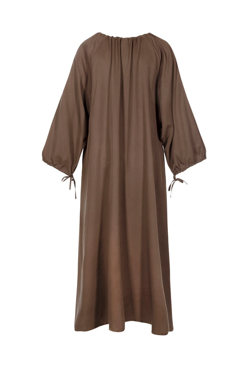 Thetis Dress in Brown