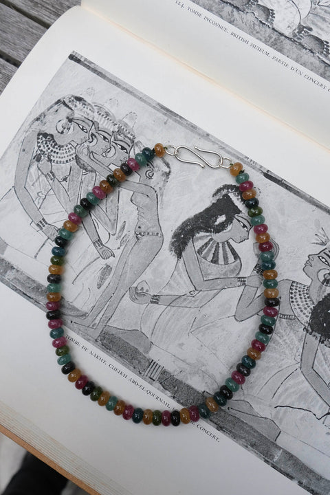 Tourmaline Rainbow Necklace