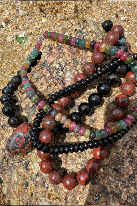 Tourmaline Rainbow Necklace