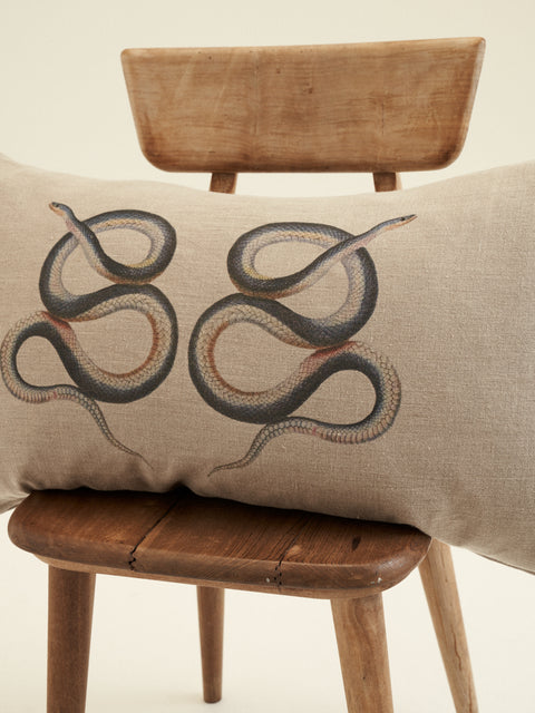 Double Serpent Scatter Cushion