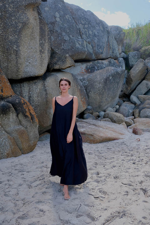 Asteria Dress in Black