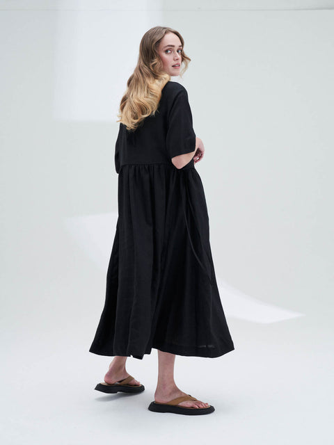 PRE-ORDER Sahara Dress in Black