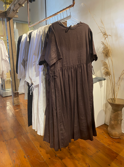 PRE-ORDER Sahara Dress in Chocolate