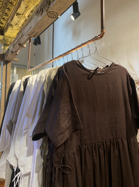 Sahara Dress in Chocolate