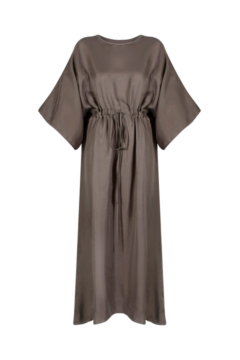 Hathor Kaftan Dress in Taupe