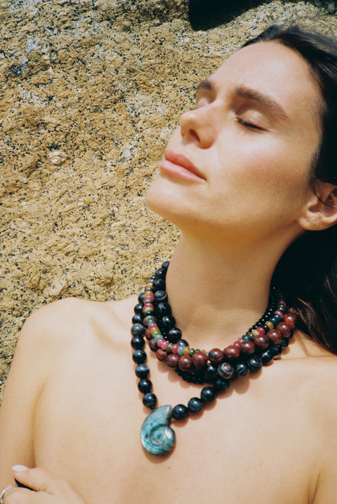 Tourmaline Rainbow Necklace