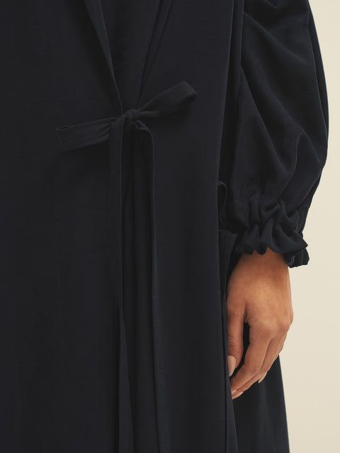 Celestia Robe Dress in Navy