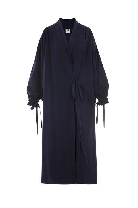 Celestia Robe Dress in Navy