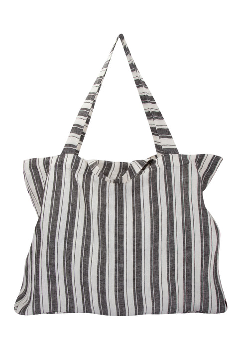 Sack Bag - Linen Stripe