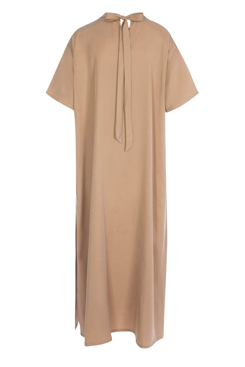 Theia Dress in Camel