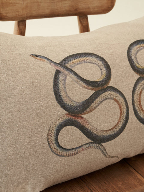 Double Serpent Scatter Cushion