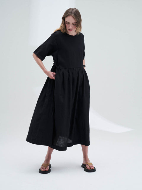 PRE-ORDER Sahara Dress in Black