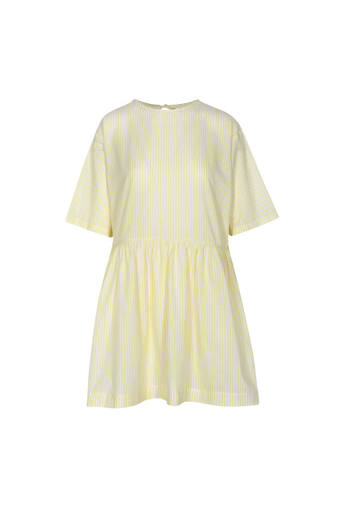 Thar Dress in Yellow Stripe