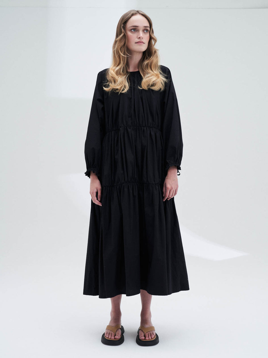 Vesta Dress in Black – Raya Rossi Studio
