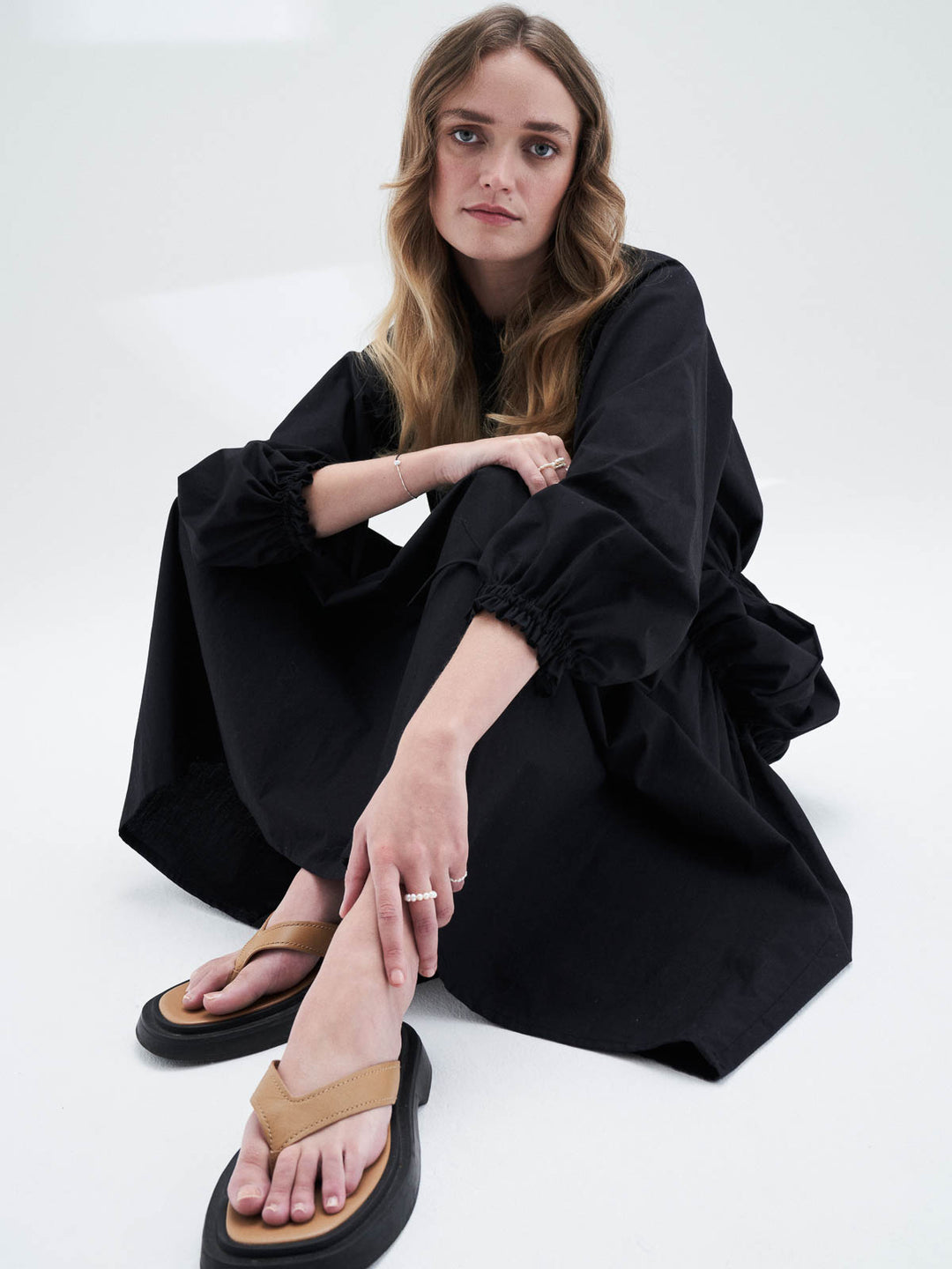 Vesta Dress in Black – Raya Rossi Studio