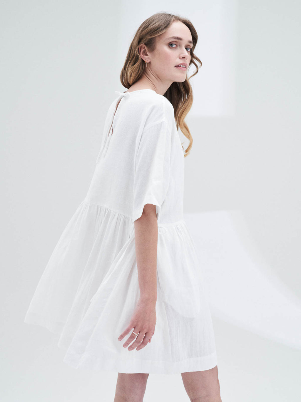 Thar Dress in White – Raya Rossi Studio